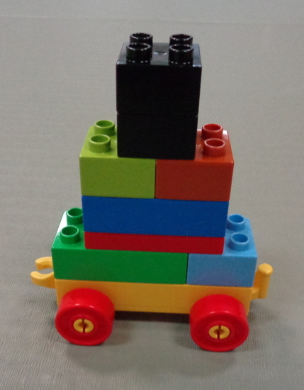 lego blocks fitted together and made into a cart lego blocks fitted together and made into a cart