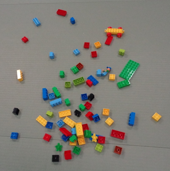random lego blocks strewn about random lego blocks strewn about